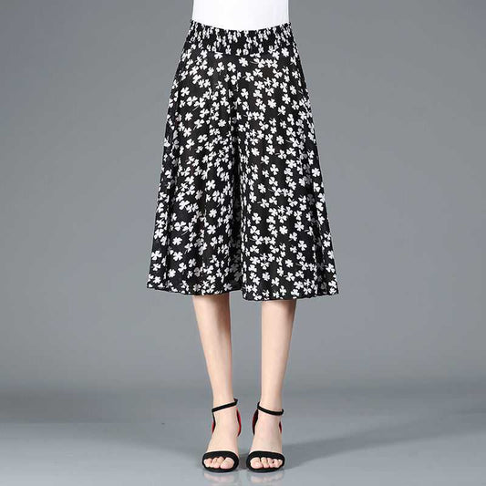 Kuloty damskie z szerokimi nogawkami, wysokim stanem i gumką w pasie
 - VistulaChic