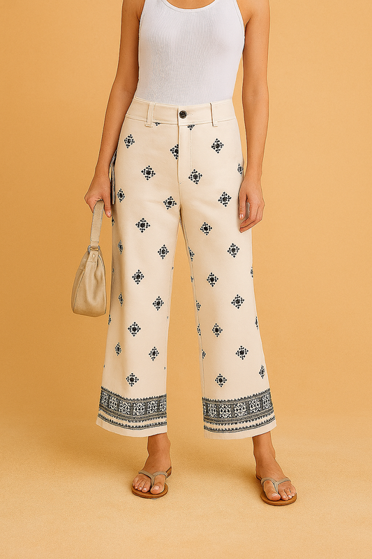 Zoya | Torebka Prosta Wzór Boho Chic - Matikas